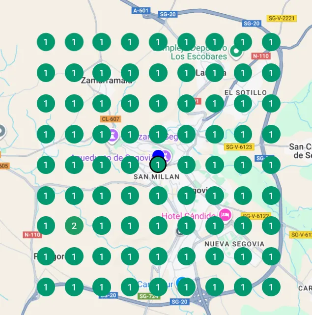 Diseño de páginas web para restaurantes 4 Posiciones en Google Maps después del SEO local